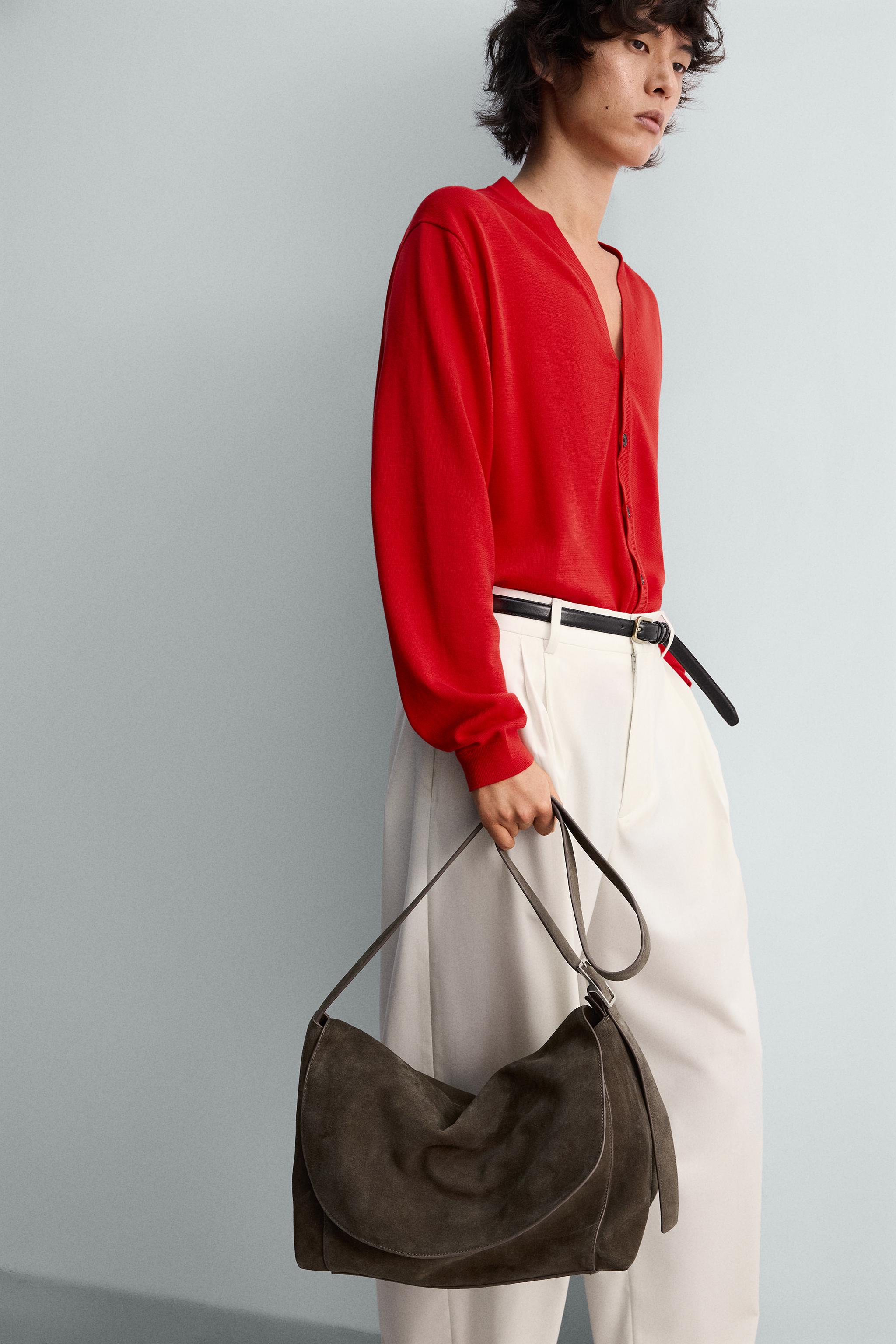 LEATHER CROSSBODY BAG